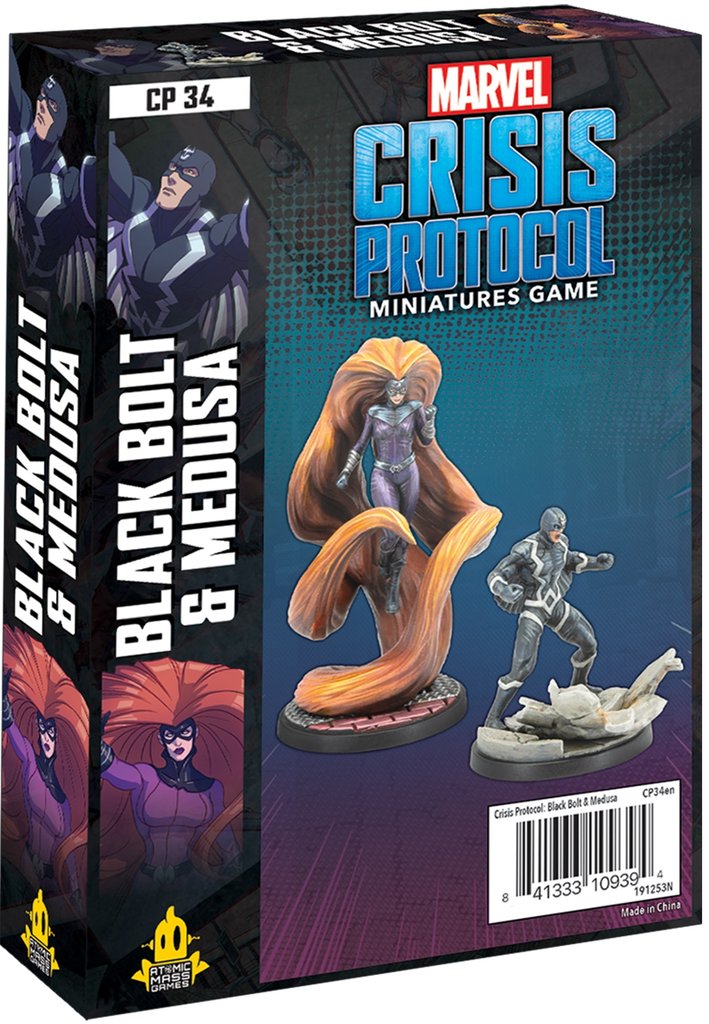 Marvel Crisis Protocol: Black Bolt & Medusa